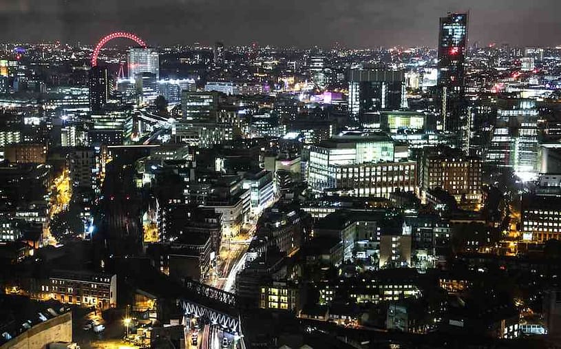 Shard View - London at Night