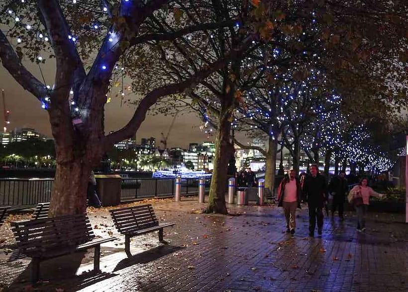 South Bank London at Night