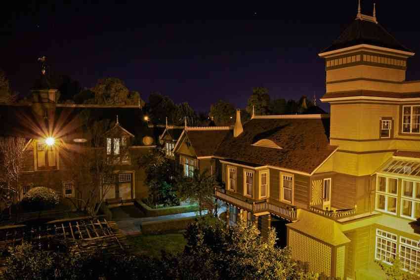 Winchester House night