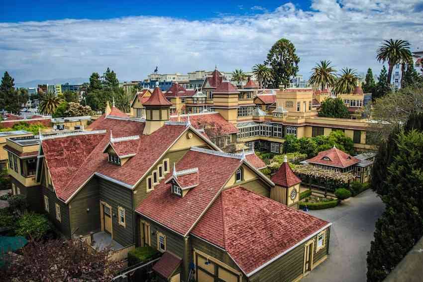 View of Winchester Mystery House