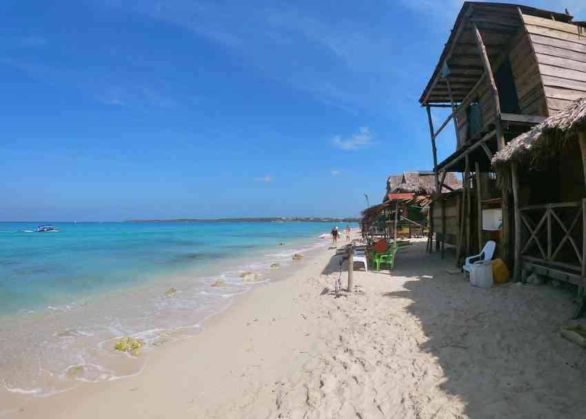 Playa Blanca on Isla Baru