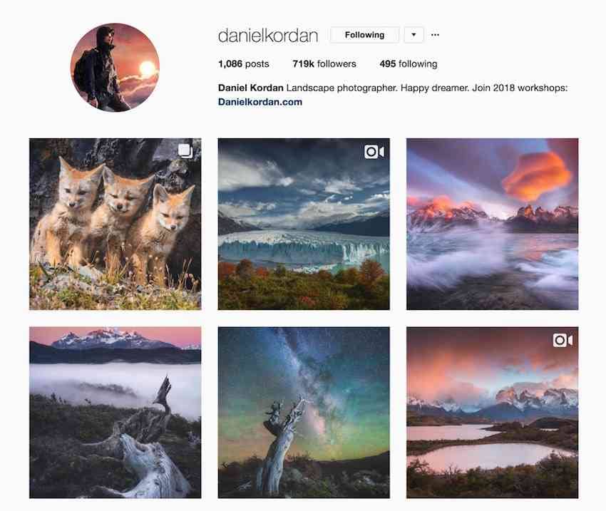 Daniel Kordan Instagram