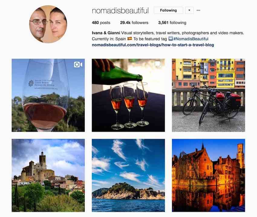 Nomad is Beautiful Instagram