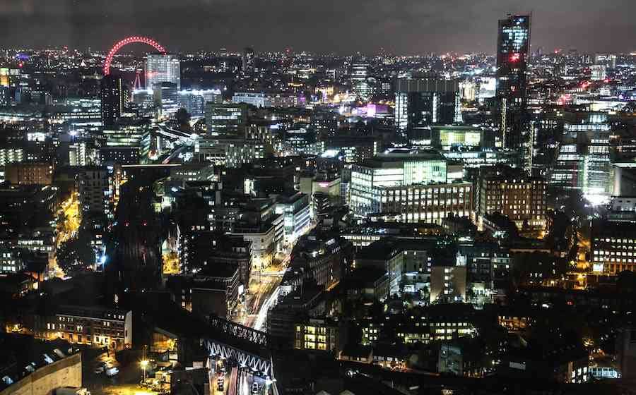 Shard View - London at Night